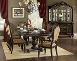 Russian Hill Warm Cherry Extendable Dining Set by Homelegance at Eve Furniture