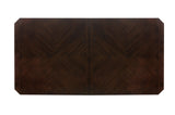 Russian Hill Warm Cherry Extendable Dining Table by Homelegance at Eve Furniture