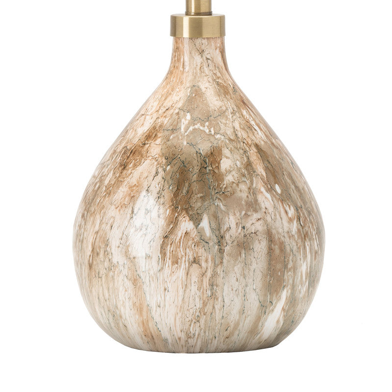 Russo Beige/Cream Table Lamp by Crestview at Eve Furniture
