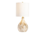 Russo Beige/Cream Table Lamp by Crestview at Eve Furniture