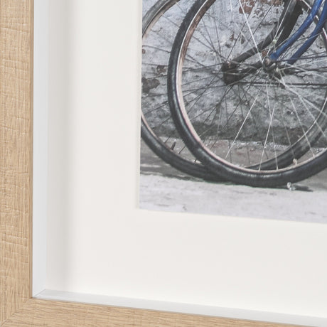 Rustic Bicycyle Scene by Shot By Clint Framed Photo Print Matted under Glass by Mercana at Eve Furniture