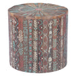 Rustic Roots 20" Hand Painted Round Side Table by Home Trends & Design at Eve Furniture