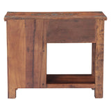Rustic Roots 36" Hand Painted Console Table with Four Drawers by Home Trends & Design at Eve Furniture
