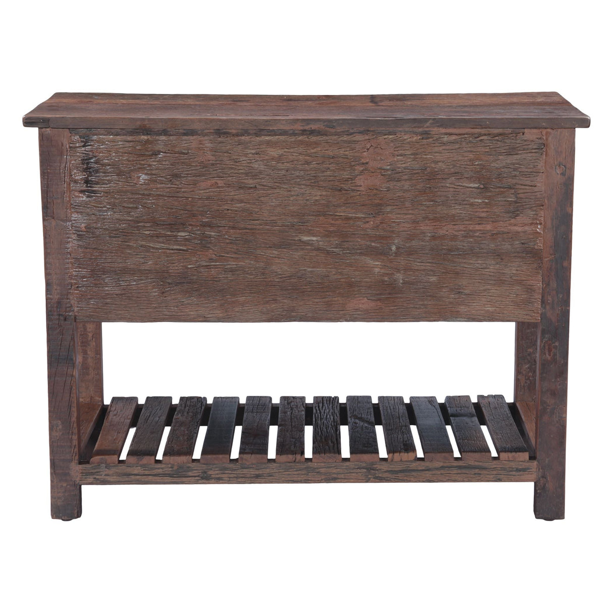 Rustic Roots 47" Hand Painted Console Table with Three Drawers by Home Trends & Design at Eve Furniture