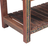 Rustic Roots 47" Hand Painted Console Table with Three Drawers by Home Trends & Design at Eve Furniture