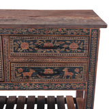 Rustic Roots 47" Hand Painted Console Table with Three Drawers by Home Trends & Design at Eve Furniture
