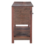Rustic Roots 47" Hand Painted Console Table with Three Drawers by Home Trends & Design at Eve Furniture