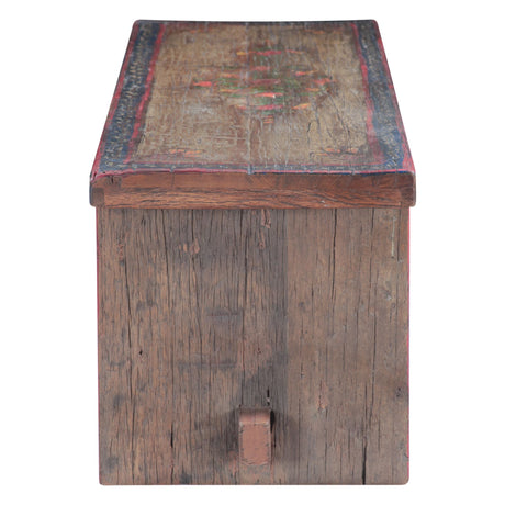 Rustic Roots 48" Hand Painted Bench by Home Trends & Design at Eve Furniture