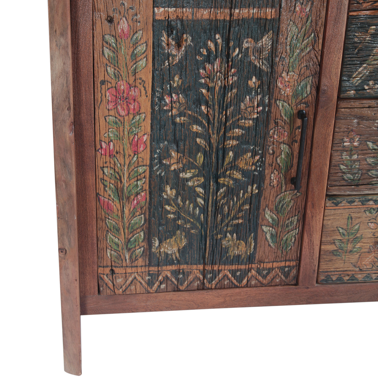 Rustic Roots 60" Hand Painted Sideboard with Two Doors and Three Drawers by Home Trends & Design at Eve Furniture