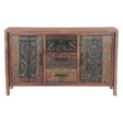 Rustic Roots 60" Hand Painted Sideboard with Two Doors and Three Drawers by Home Trends & Design at Eve Furniture