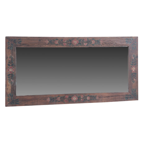 Rustic Roots 79" Hand Painted Mirror by Home Trends & Design at Eve Furniture