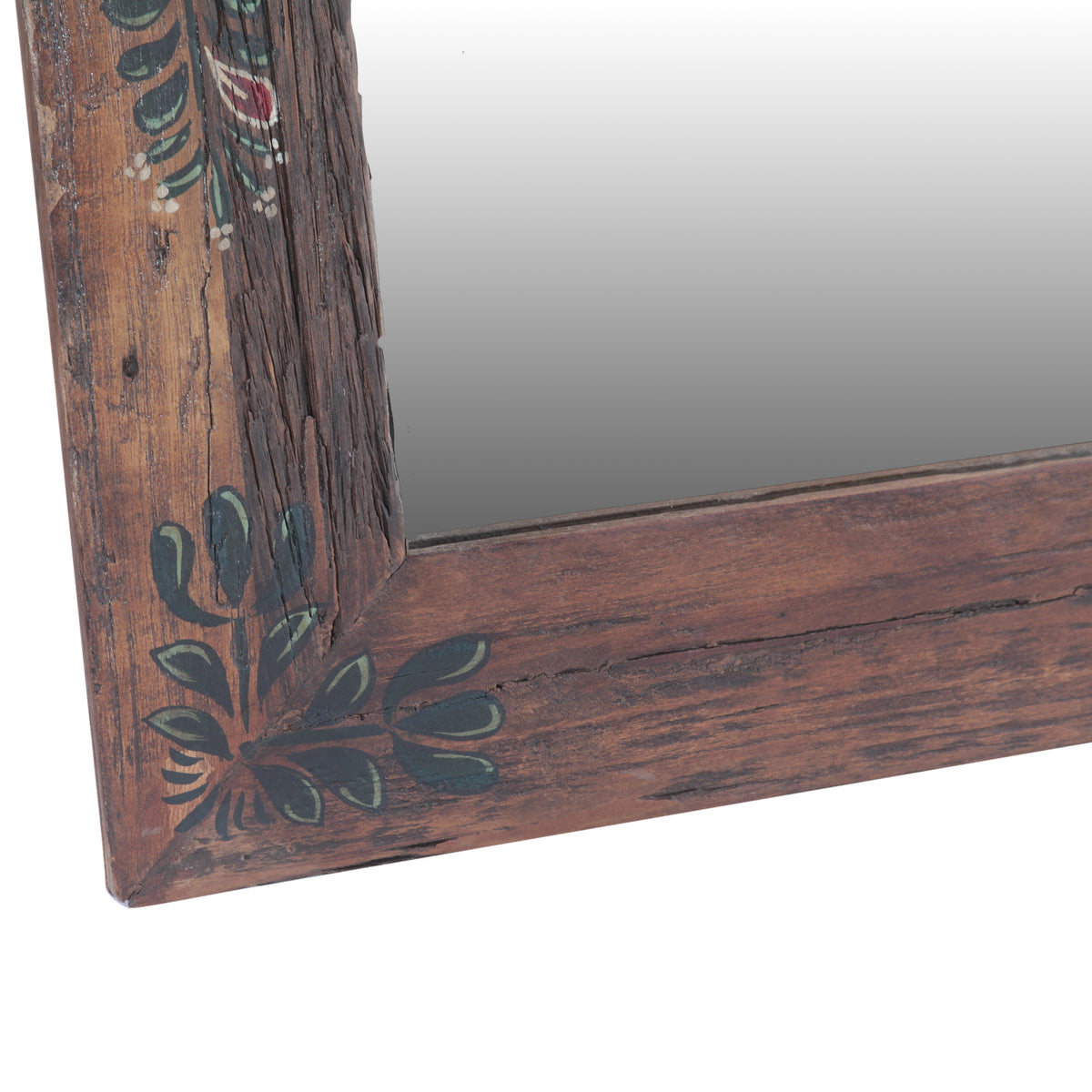 Rustic Roots 79" Hand Painted Mirror by Home Trends & Design at Eve Furniture