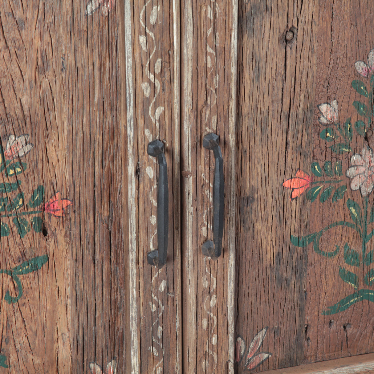 Rustic Roots 79" Hand Painted Sideboard with Four Doors and Four Drawers by Home Trends & Design at Eve Furniture