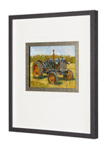 Rustic Tractors III by Mercana Studio Hand Embellished Textured Framed Art Print Matted under Glass by Mercana at Eve Furniture