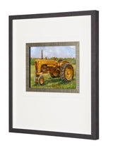 Rustic Tractors IV by Mercana Studio a Hand Embellished Textured Framed Art Print Matted under Glass by Mercana at Eve Furniture