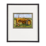Rustic Tractors IV by Mercana Studio a Hand Embellished Textured Framed Art Print Matted under Glass by Mercana at Eve Furniture
