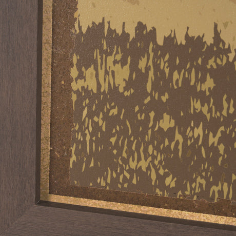 Rustic Type by Tania Bello a Hand Embellished Textured Framed Art Print by Mercana at Eve Furniture