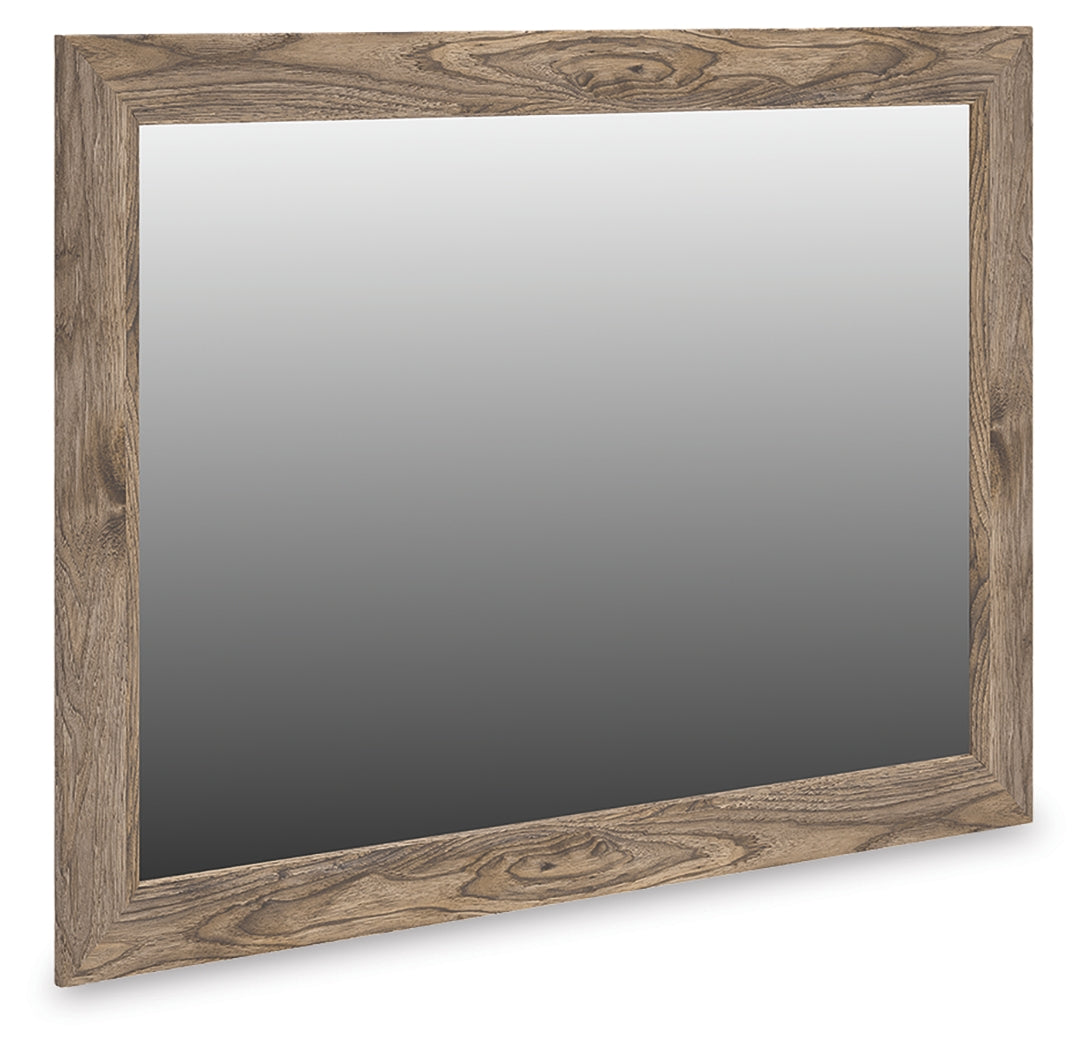 Rusticott Brown Bedroom Mirror by Ashley at Eve Furniture