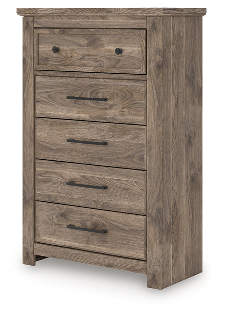 Rusticott Brown Chest of Drawers by Ashley at Eve Furniture