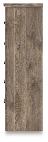 Rusticott Brown Chest of Drawers by Ashley at Eve Furniture