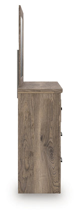 Rusticott Brown Dresser and Mirror by Ashley at Eve Furniture