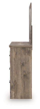 Rusticott Brown Dresser and Mirror by Ashley at Eve Furniture