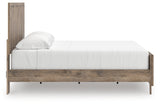 Rusticott Brown King Panel Bed by Ashley at Eve Furniture