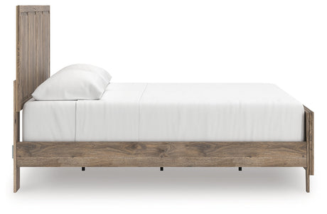 Rusticott Brown King Panel Bed by Ashley at Eve Furniture