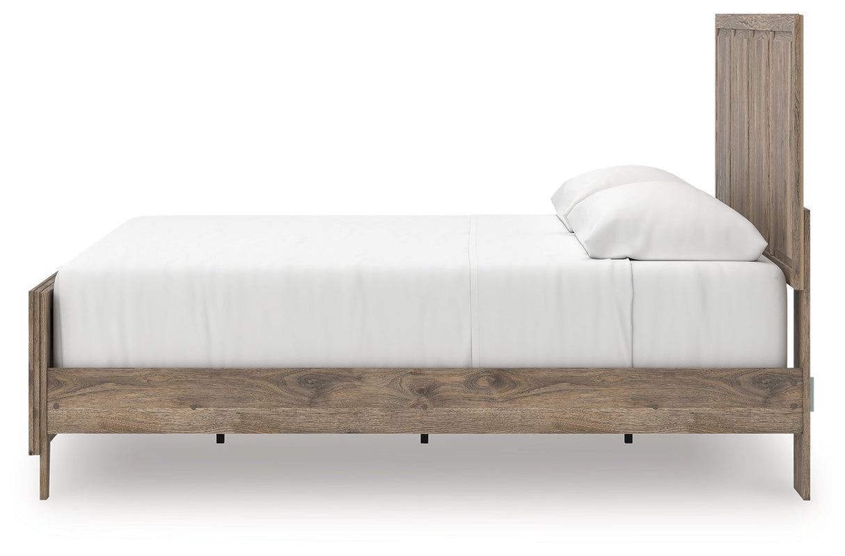 Rusticott Brown King Panel Bed by Ashley at Eve Furniture