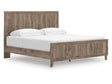Rusticott Brown King Panel Bed by Ashley at Eve Furniture