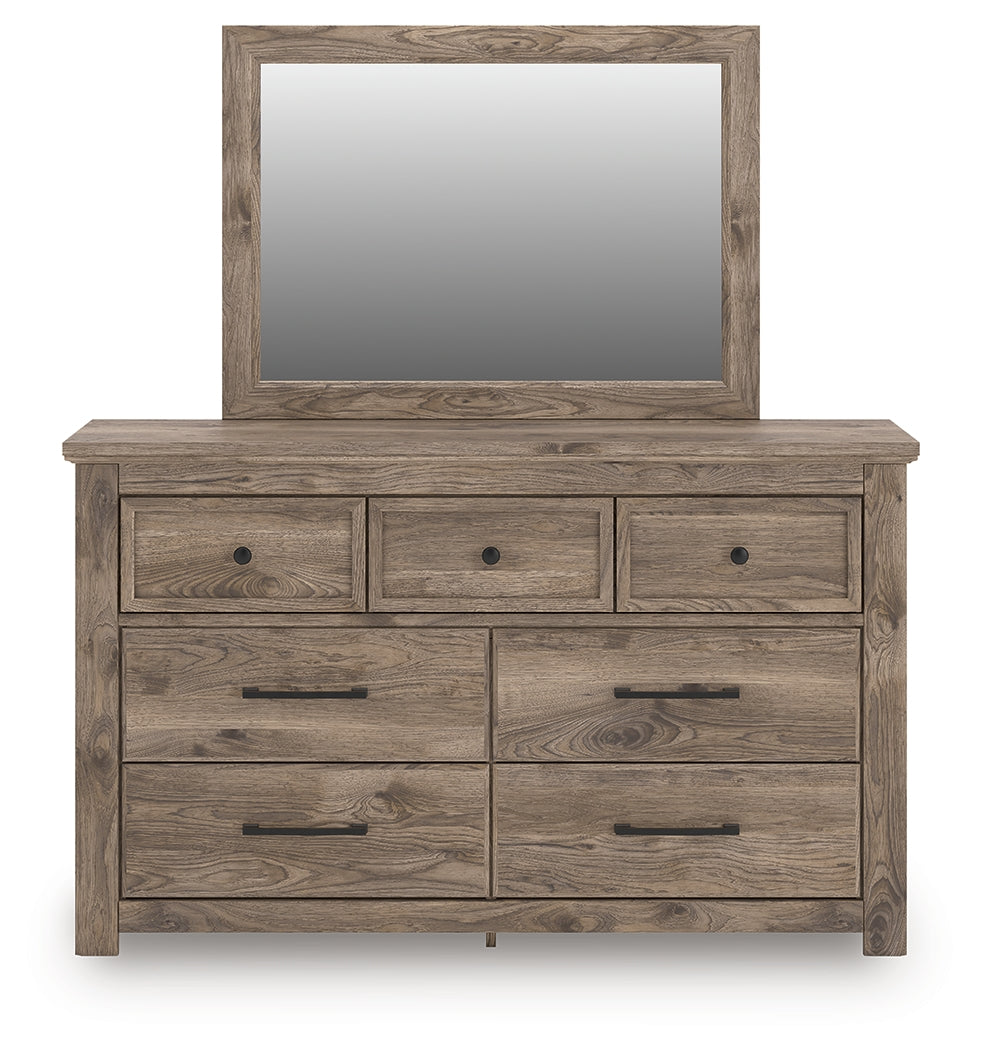 Rusticott Brown Poster Panel Bedroom Set by Ashley at Eve Furniture
