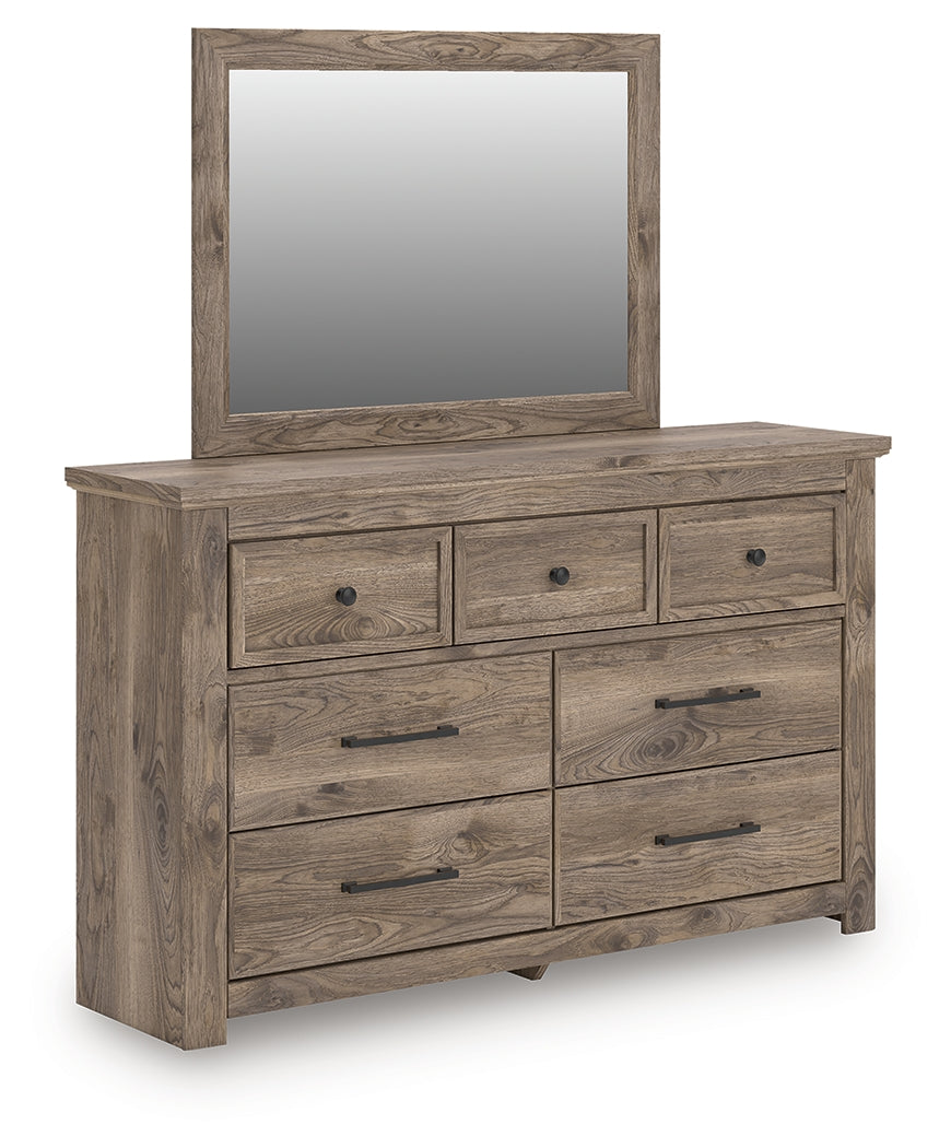 Rusticott Brown Poster Panel Bedroom Set by Ashley at Eve Furniture