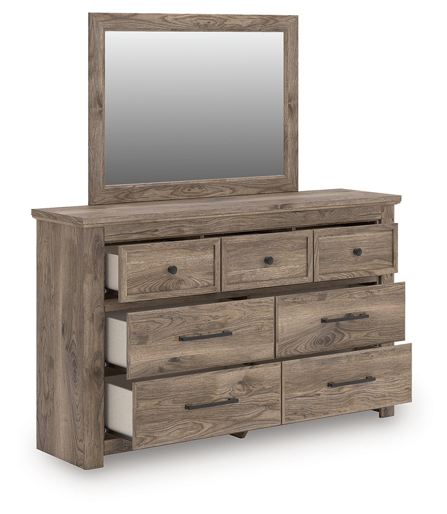 Rusticott Brown Poster Panel Bedroom Set by Ashley at Eve Furniture