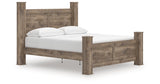 Rusticott Brown Poster Panel Bedroom Set by Ashley at Eve Furniture