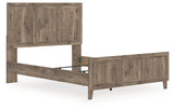 Rusticott Brown Queen Panel Bed by Ashley at Eve Furniture