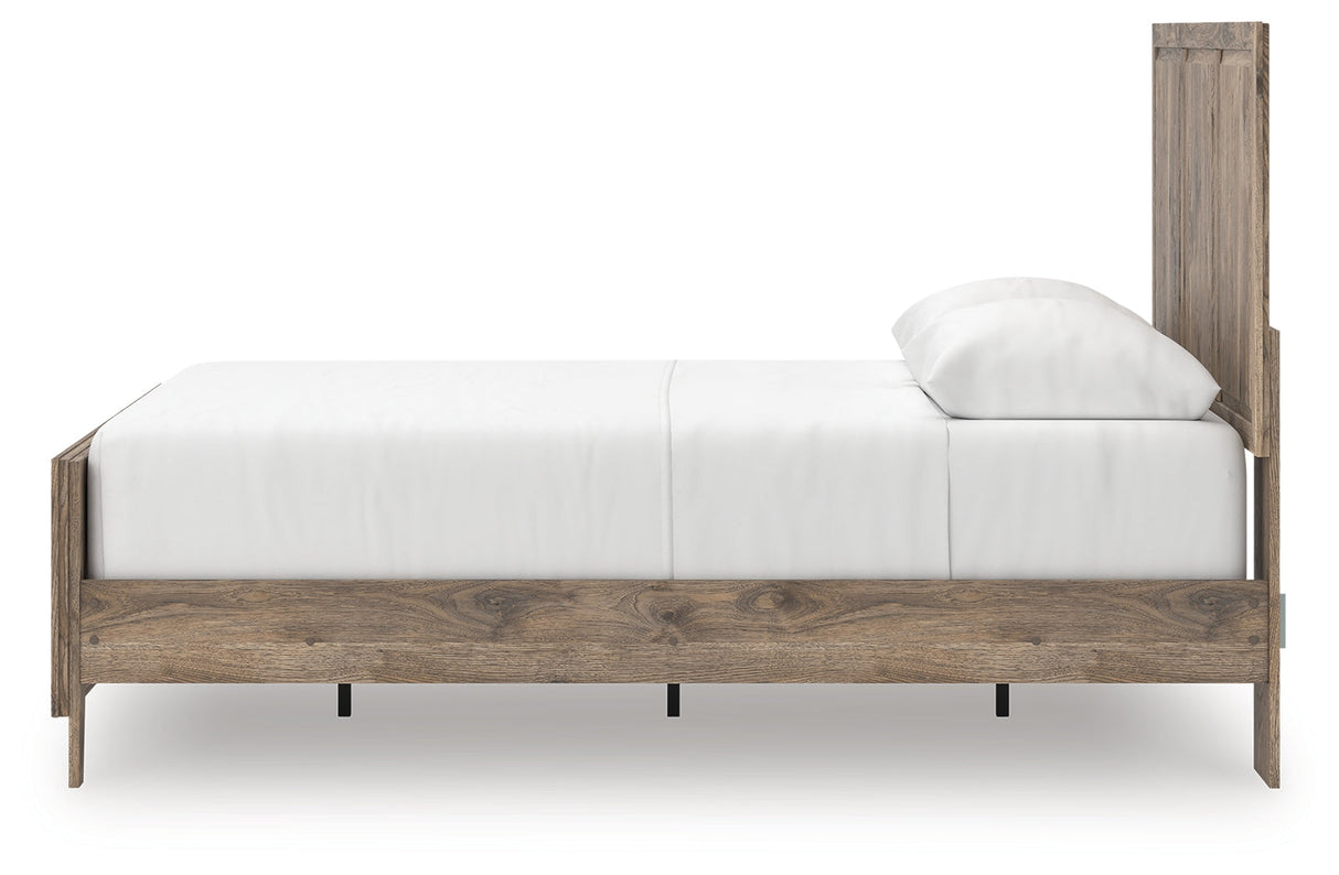Rusticott Brown Queen Panel Bed by Ashley at Eve Furniture