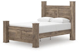 Rusticott Brown Queen Poster Bed by Ashley at Eve Furniture
