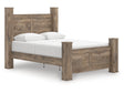 Rusticott Brown Queen Poster Bed by Ashley at Eve Furniture