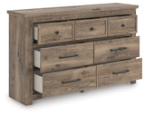 Rusticott Brown Seven Drawer Dresser by Ashley at Eve Furniture