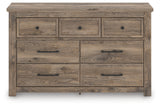 Rusticott Brown Seven Drawer Dresser by Ashley at Eve Furniture