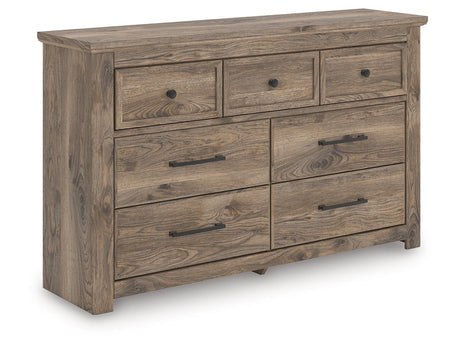 Rusticott Brown Seven Drawer Dresser by Ashley at Eve Furniture