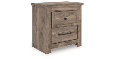 Rusticott Brown Two Drawer Nightstand by Ashley at Eve Furniture