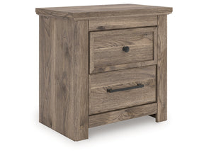Rusticott Brown Two Drawer Nightstand by Ashley at Eve Furniture