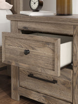 Rusticott Brown Two Drawer Nightstand by ASHLEY FURNITURE at Eve Furniture