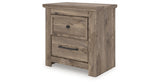 Rusticott Brown Two Drawer Nightstand by ASHLEY FURNITURE at Eve Furniture