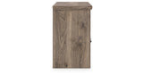 Rusticott Brown Two Drawer Nightstand by ASHLEY FURNITURE at Eve Furniture