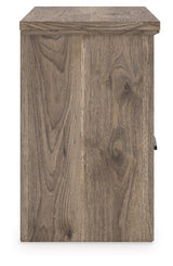 Rusticott Brown Two Drawer Nightstand by ASHLEY FURNITURE at Eve Furniture