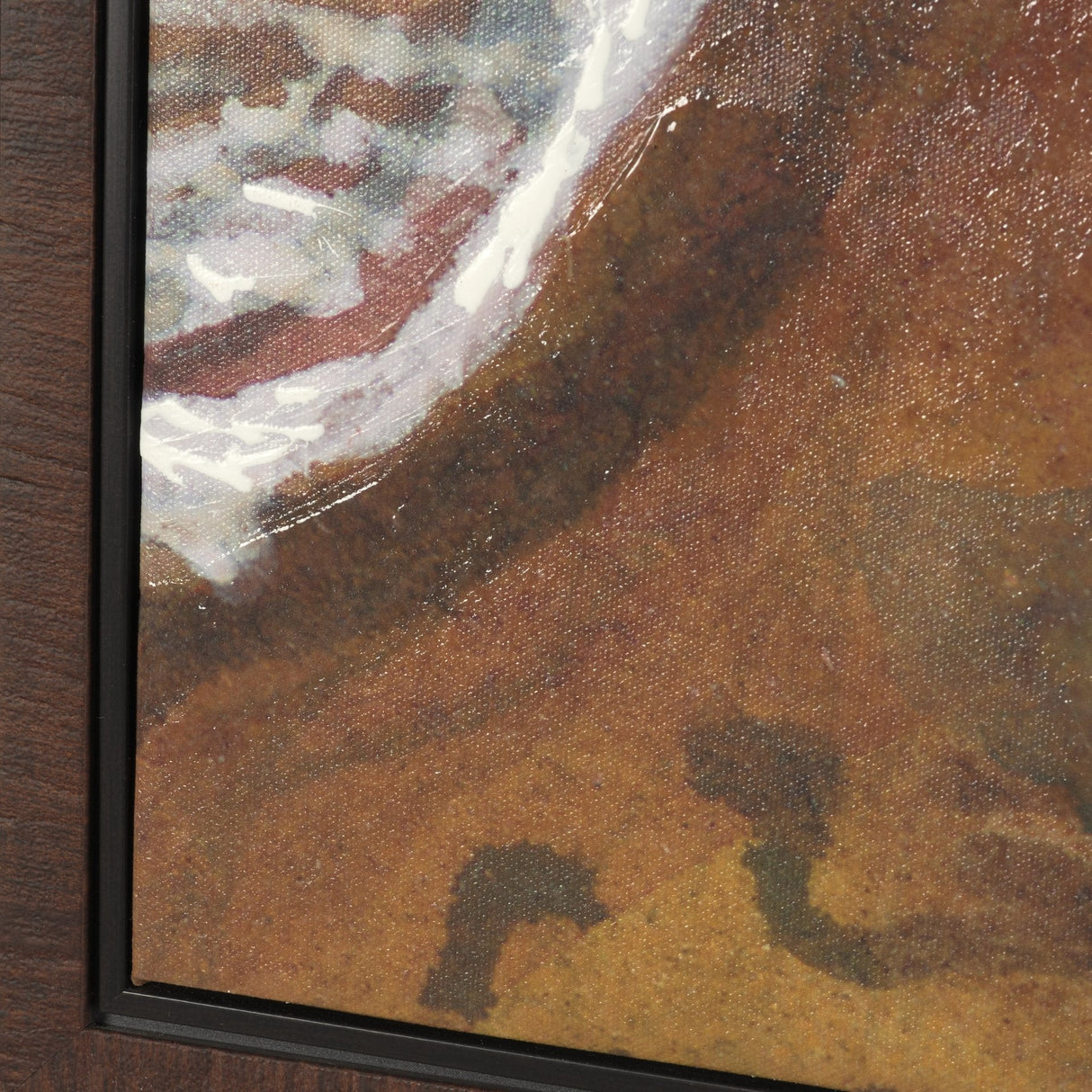 Rusttone I by Mercana Studio Hand-Embellished Textured Framed Canvas Artwork by Mercana at Eve Furniture