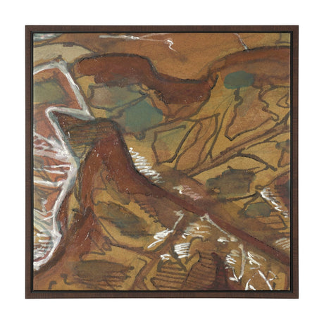 Rusttone I by Mercana Studio Hand-Embellished Textured Framed Canvas Artwork by Mercana at Eve Furniture