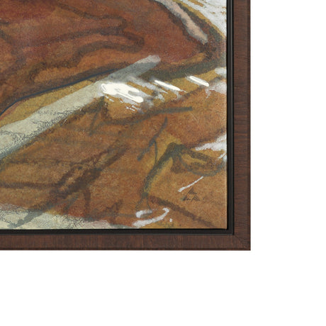Rusttone II by Mercana Studio Hand-Embellished Textured Framed Canvas Artwork by Mercana at Eve Furniture